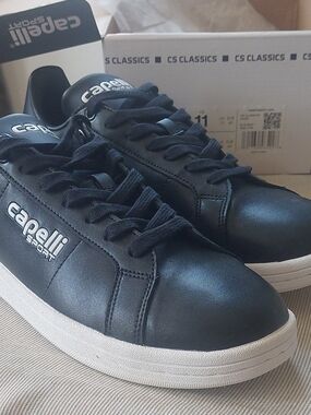 Capelli Sport Black Unisex 1 Athletic Sneakers Mens 11 Womens 12.5